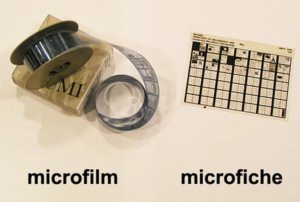 microfiche and microfilm scanning