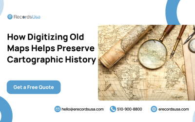 How Digitizing Old Maps Helps Preserve Cartographic History?