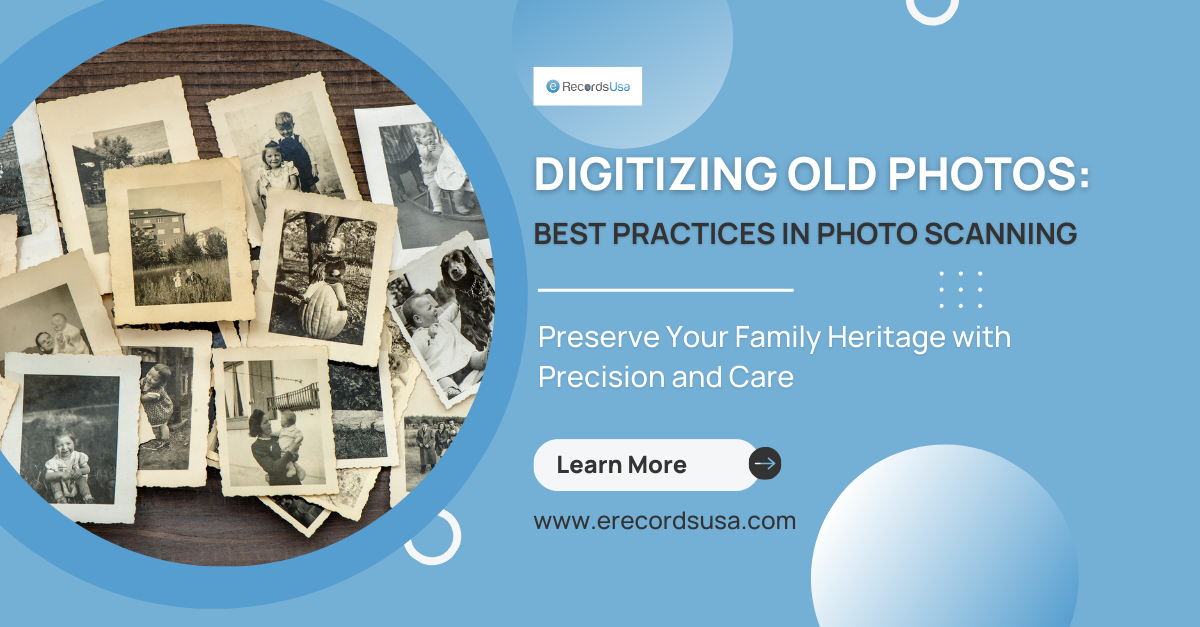 best practices to organize & digitize old family photo albums