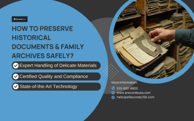 How to Preserve Historical Documents & Family Archives Safely?