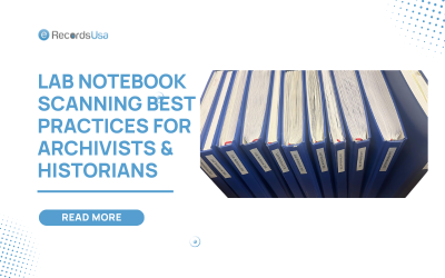 Lab Notebook Scanning Best Practices for Archivists & Historians