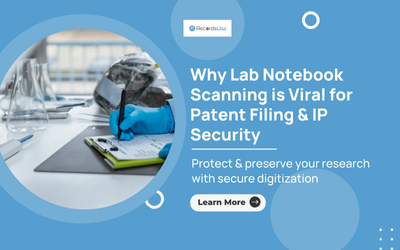 Why Lab Notebook Scanning is Viral for Patent Filing & IP Security?